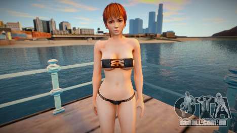 Phase hot black bikini from Dead or Alive 5 para GTA San Andreas