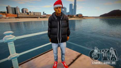 Bench Natal Christmas para GTA San Andreas