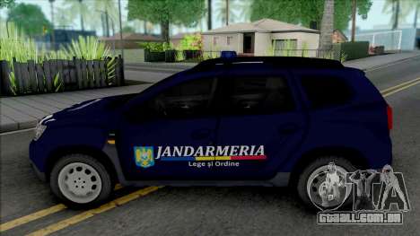 Dacia Duster Jandarmeria para GTA San Andreas