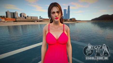 Deborah Harper red dress para GTA San Andreas