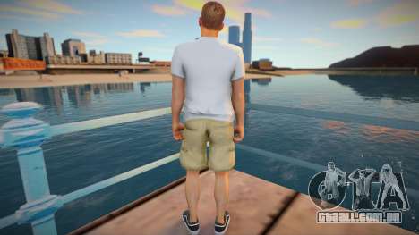 Paul Walker shorts para GTA San Andreas