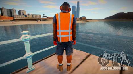 Trabalhador de GTA V 2 para GTA San Andreas