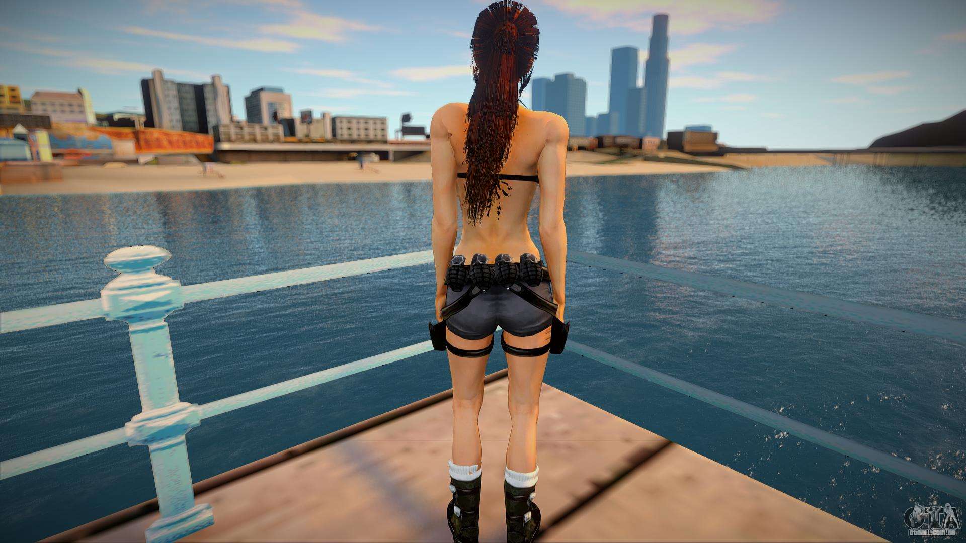 Lara Croft (Tomb Raider) suit of Mirrors Edge for GTA San 