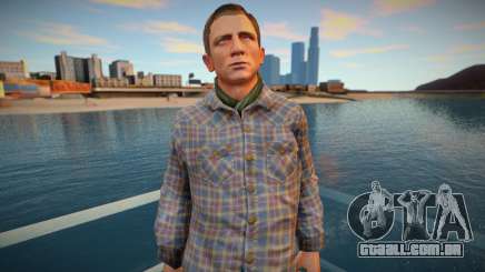 James Bond de camisa para GTA San Andreas