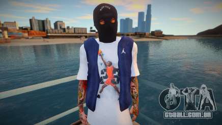 Bandido mascarado (boa pele) para GTA San Andreas