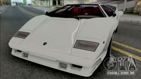 Lamborghini Countach LP5000QV & 25th Anniversary para GTA San Andreas
