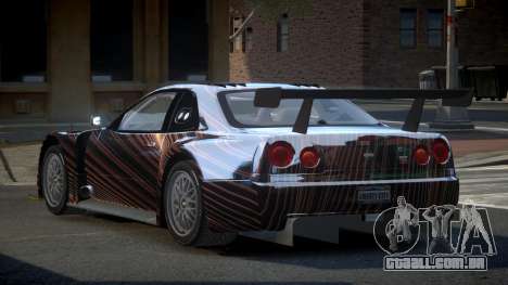 Nissan Skyline R34 US S9 para GTA 4