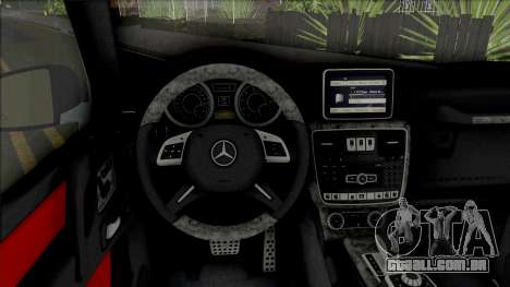 Mercedes-AMG G63 Mansory Gronos para GTA San Andreas