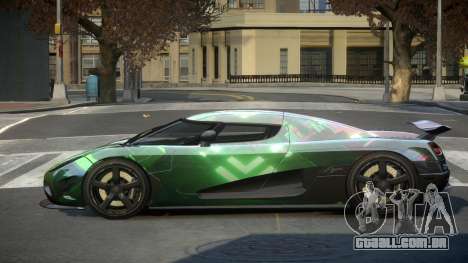 Koenigsegg Agera US S5 para GTA 4