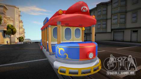Mario Kart 8 Tram M para GTA San Andreas