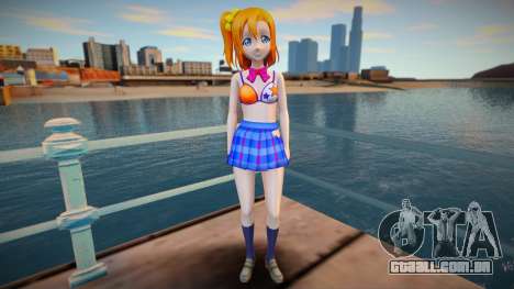 Kousaka Honoka - Love Live - shirtless v1 para GTA San Andreas