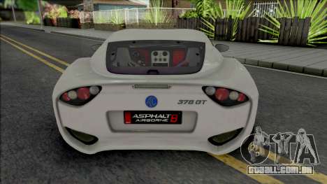 AC 378 GT Zagato [VehFuncs] para GTA San Andreas
