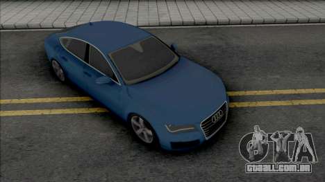 Audi A7 2010 para GTA San Andreas