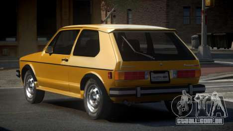 Volkswagen Rabbit GS para GTA 4