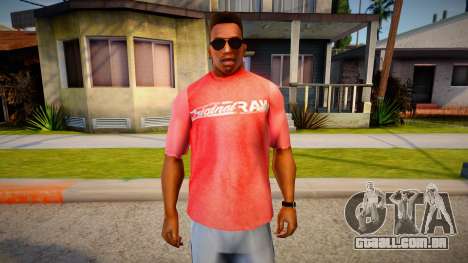 New T-Shirt - tshirtproblk para GTA San Andreas