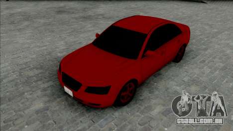 Hyundai Sonata Red Black para GTA San Andreas