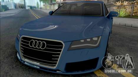 Audi A7 2010 para GTA San Andreas