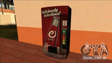 eCola Vending Machine and Can para GTA San Andreas