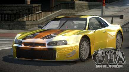 Nissan Skyline R34 US S6 para GTA 4