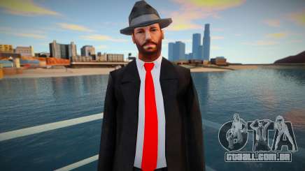 Str3sU ComputerS Skin - Hitman para GTA San Andreas