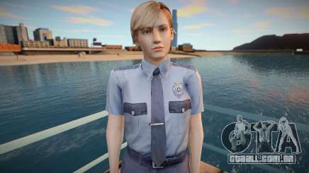 Rita Phillips RPD - Resident Evil Outbreak para GTA San Andreas