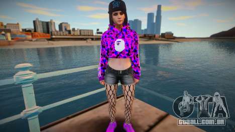 GTA Online Female Assistant V3 Diva Outfit para GTA San Andreas