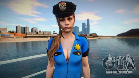 Claire Sexy Sheriff para GTA San Andreas