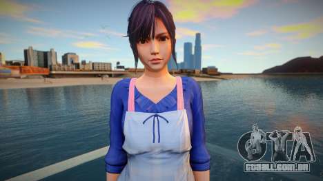 DOAXVV Nagisa - Steaming Apron para GTA San Andreas