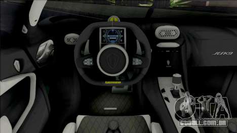 Koenigsegg Jesko 2020 & Jesko Absolute para GTA San Andreas