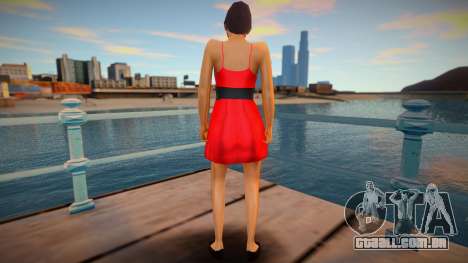 Alissa Nottingham Red Dress para GTA San Andreas