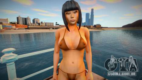 Asian Beach Girl para GTA San Andreas