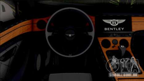 Bentley Continental GT 2018 [HQ] para GTA San Andreas