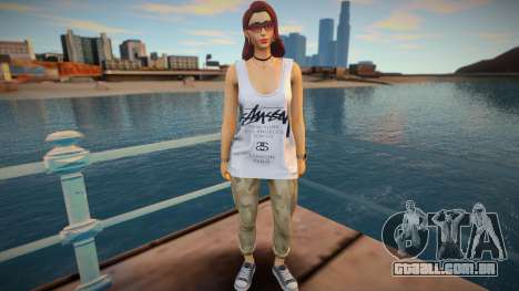 Fortnite - Ruby Fashion Casual V2 para GTA San Andreas