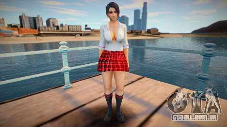 Momiji Sexy Schoolgirl v1 para GTA San Andreas