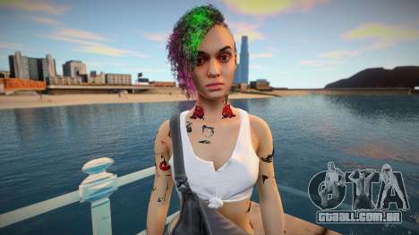 Judy (from Cyberpunk 2077) para GTA San Andreas