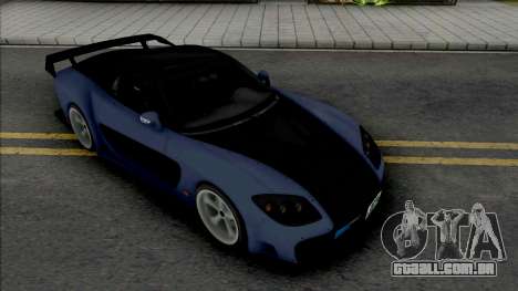 Mazda RX-7 VeilSide Fortune Blue para GTA San Andreas