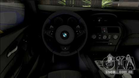 BMW M6 E63 (NFS Shift 2) para GTA San Andreas