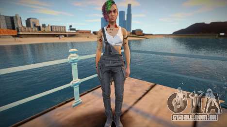 Judy (from Cyberpunk 2077) para GTA San Andreas