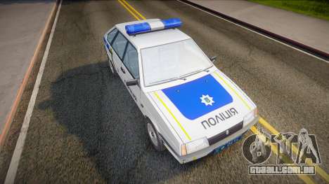 VAZ 2109 Polícia da Ucrânia para GTA San Andreas