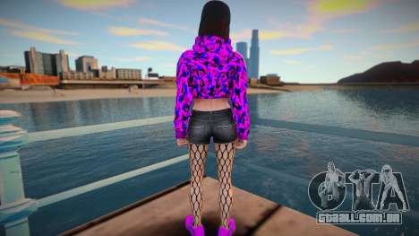 GTA Online Female Assistant V3 Diva Outfit para GTA San Andreas