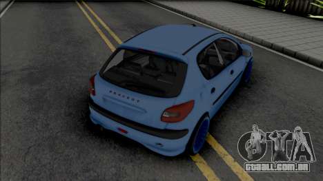 Peugeot 206 Hatchback para GTA San Andreas