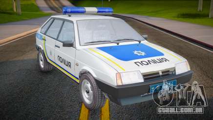 VAZ 2109 Polícia da Ucrânia para GTA San Andreas
