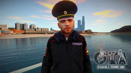 Coronel do Ministério da Administração Interna em uniforme de inverno para GTA San Andreas