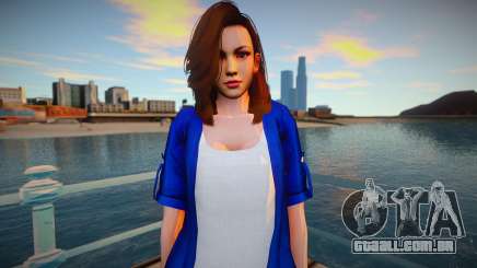 Mai Shiranui Casual v11 para GTA San Andreas