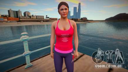 Amanda De Santa Yoga para GTA San Andreas