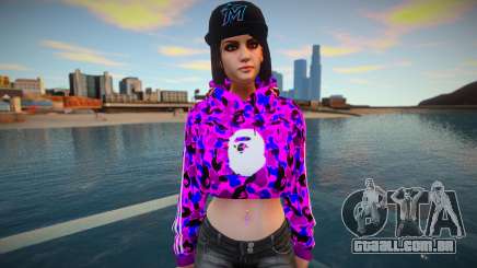 GTA Online Female Assistant V3 Diva Outfit para GTA San Andreas