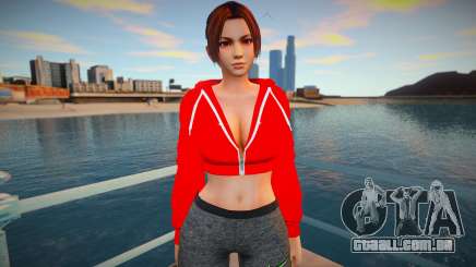 Mai Shiranui Casual v8 para GTA San Andreas
