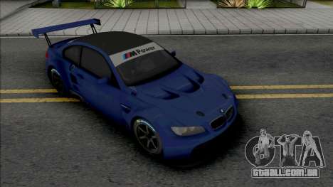 BMW M3 GT2 2009 para GTA San Andreas