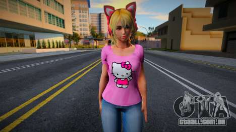 Lucky Chloe Kawai Custom - Hello Kitty para GTA San Andreas