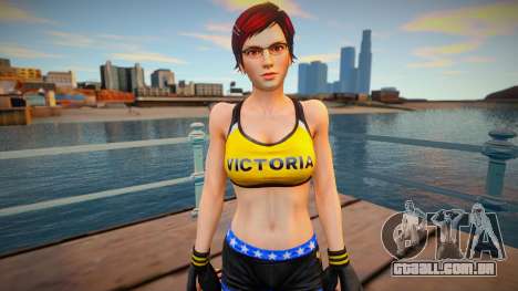 Dead Or Alive 5 - Mila (Costume 4) 4 para GTA San Andreas